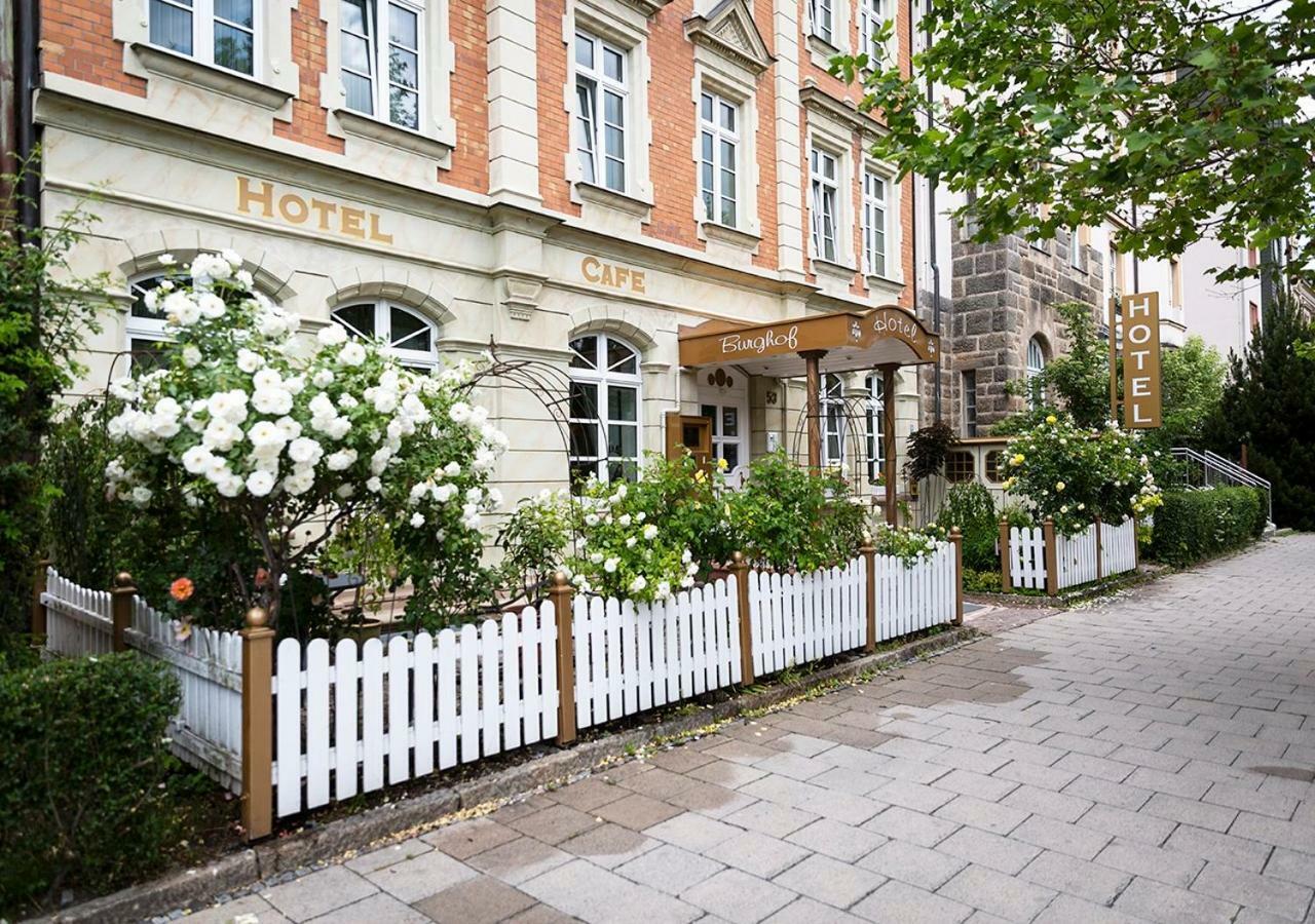 Hotel Burghof Хоф Екстериор снимка